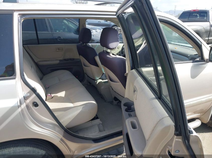 2005 Toyota Highlander V6 VIN: JTEDP21A850056139 Lot: 43437207