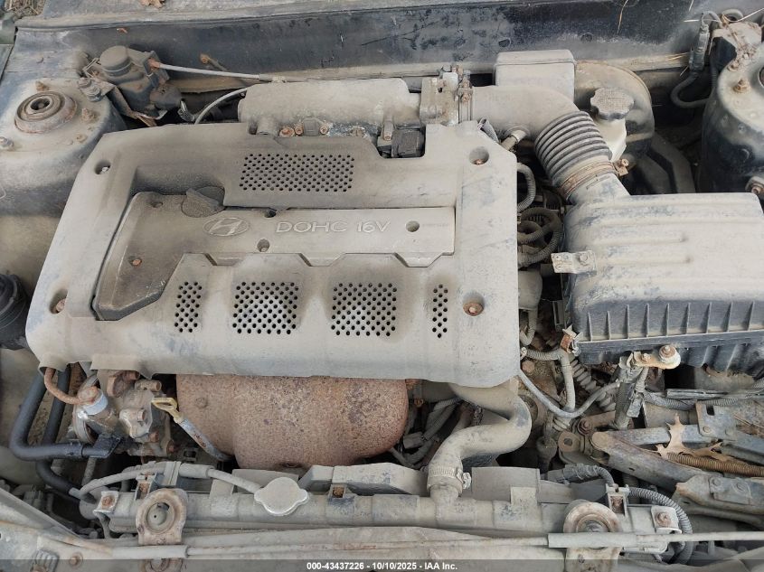 2002 Hyundai Elantra Gls VIN: KMHDN45D42U301464 Lot: 43437226