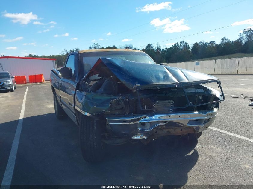 1996 Dodge Ram 1500 VIN: 1B7HC16Y6TS694358 Lot: 43437259