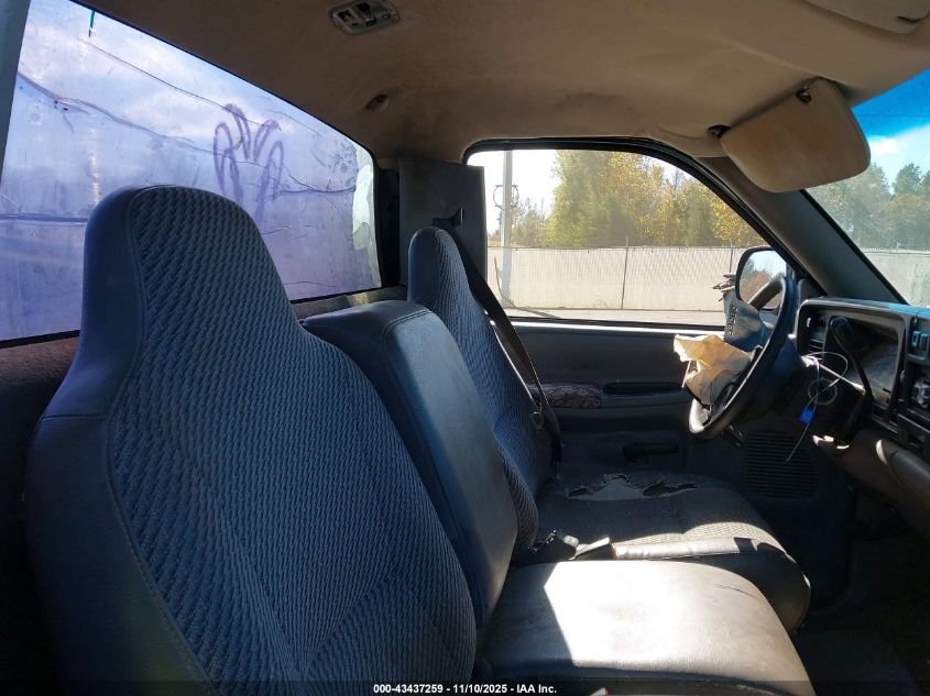 1996 Dodge Ram 1500 VIN: 1B7HC16Y6TS694358 Lot: 43437259