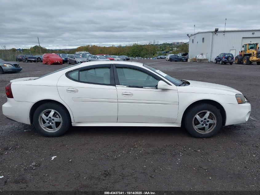 2004 Pontiac Grand Prix Gt VIN: 125193 Lot: 43437341
