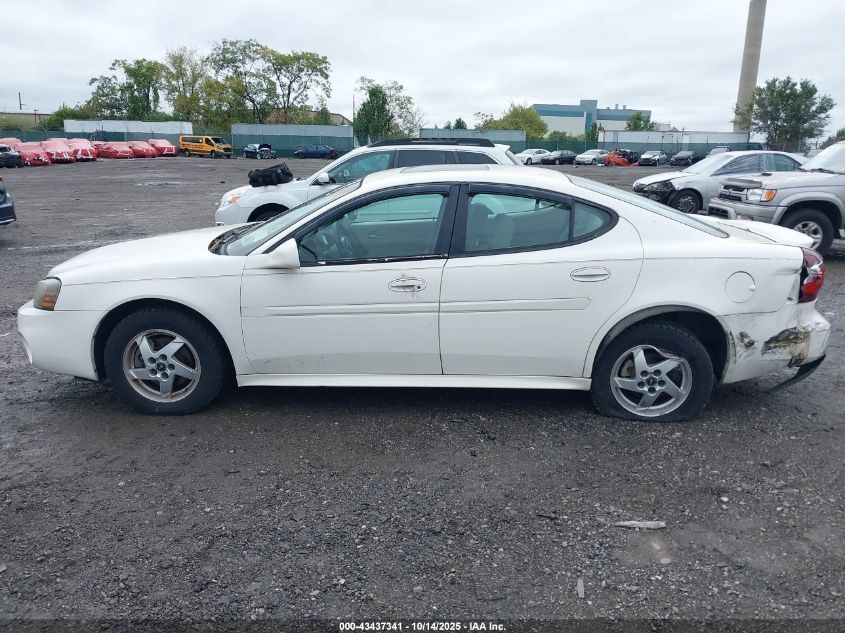 2004 Pontiac Grand Prix Gt VIN: 125193 Lot: 43437341