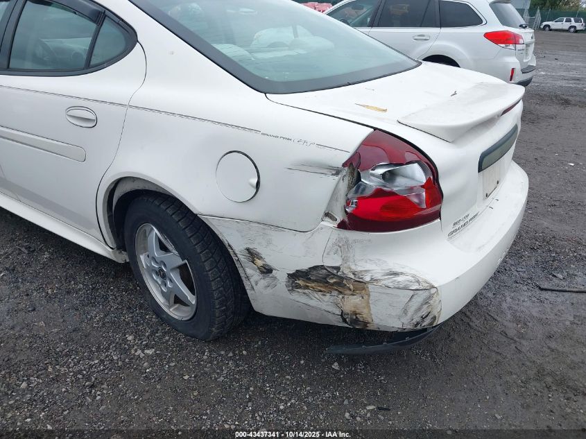 2004 Pontiac Grand Prix Gt VIN: 125193 Lot: 43437341