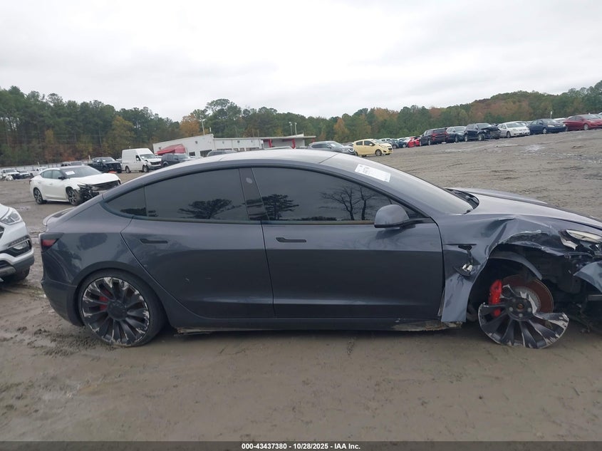 2021 Tesla Model 3 Performance Dual Motor All-Wheel Drive VIN: 5YJ3E1ECXMF980898 Lot: 43437380