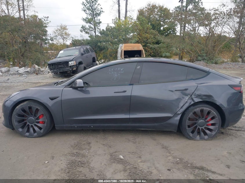 2021 Tesla Model 3 Performance Dual Motor All-Wheel Drive VIN: 5YJ3E1ECXMF980898 Lot: 43437380