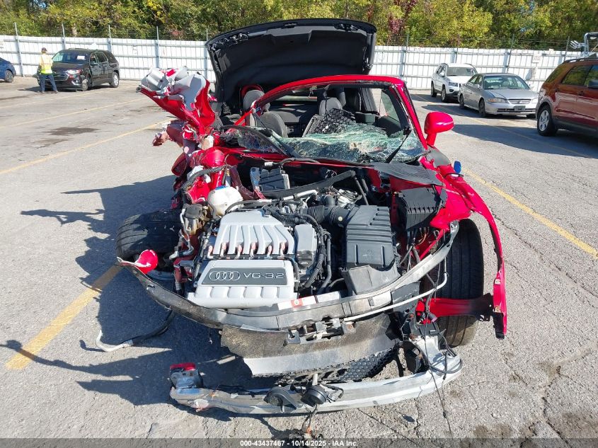 2008 Audi Tt 3.2 VIN: TRURD38J681033896 Lot: 43437467