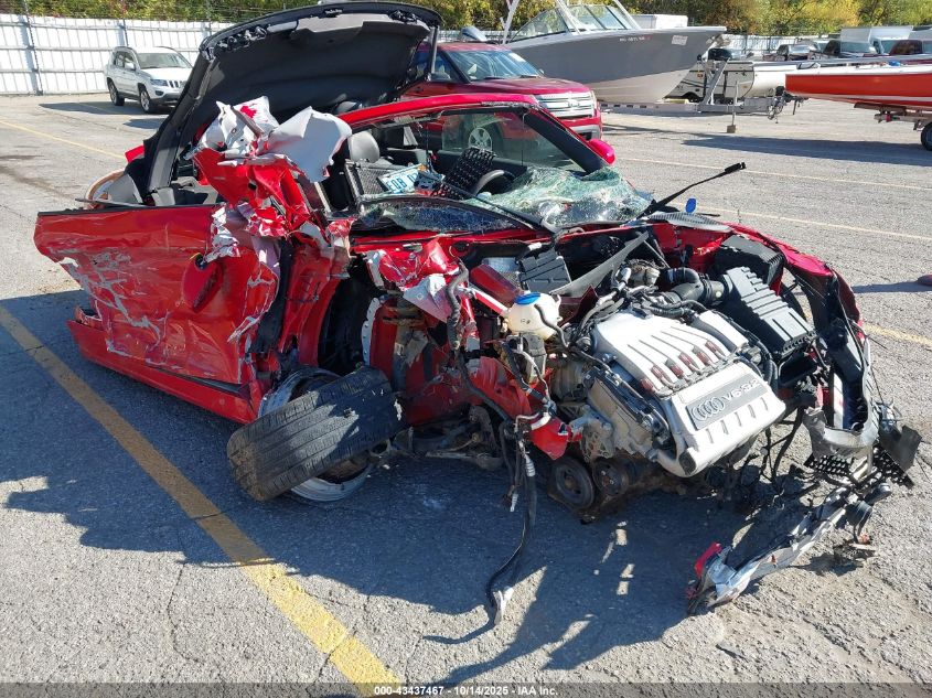 2008 Audi Tt 3.2 VIN: TRURD38J681033896 Lot: 43437467