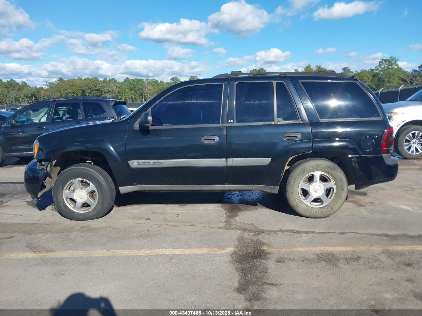 2004 Chevrolet Trailblazer Ls VIN: 1GNDS13S442134834 Lot: 43437485