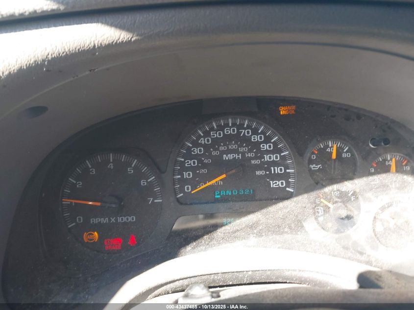 2004 Chevrolet Trailblazer Ls VIN: 1GNDS13S442134834 Lot: 43437485