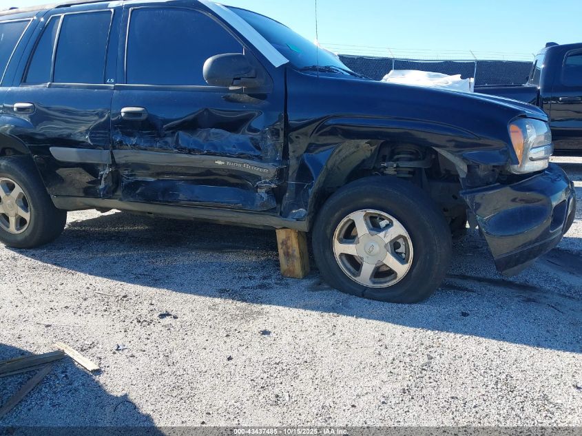 2004 Chevrolet Trailblazer Ls VIN: 1GNDS13S442134834 Lot: 43437485