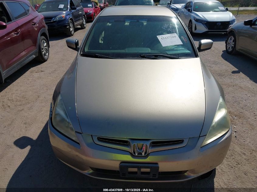 2005 Honda Accord 2.4 Lx VIN: 3HGCM56475G703530 Lot: 43437509