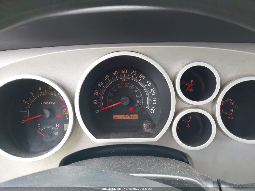 2008 Toyota Tundra Sr5 5.7L V8 VIN: 5TFRV54138X043369 Lot: 43437533