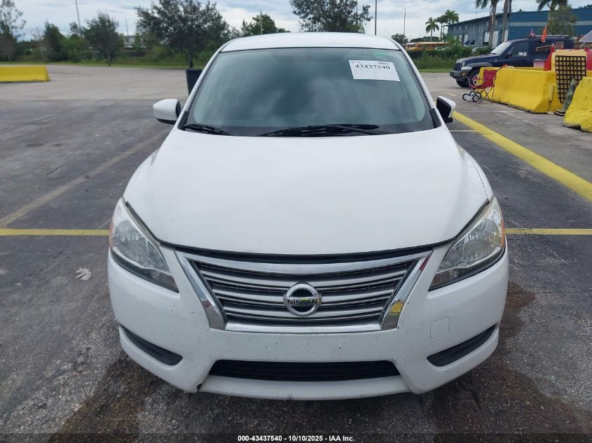 2015 Nissan Sentra Sv VIN: 3N1AB7AP8FL643889 Lot: 43437540