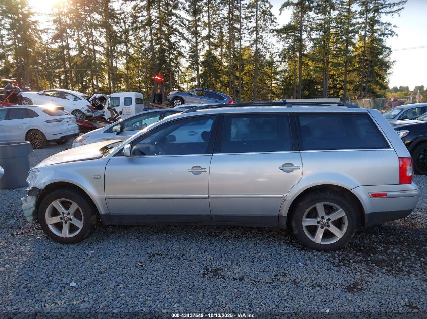 2004 Volkswagen Passat Glx VIN: WVWYH63B84E111271 Lot: 43437549