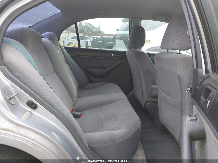 2002 Honda Civic Lx VIN: 2HGES16602H567438 Lot: 43437588