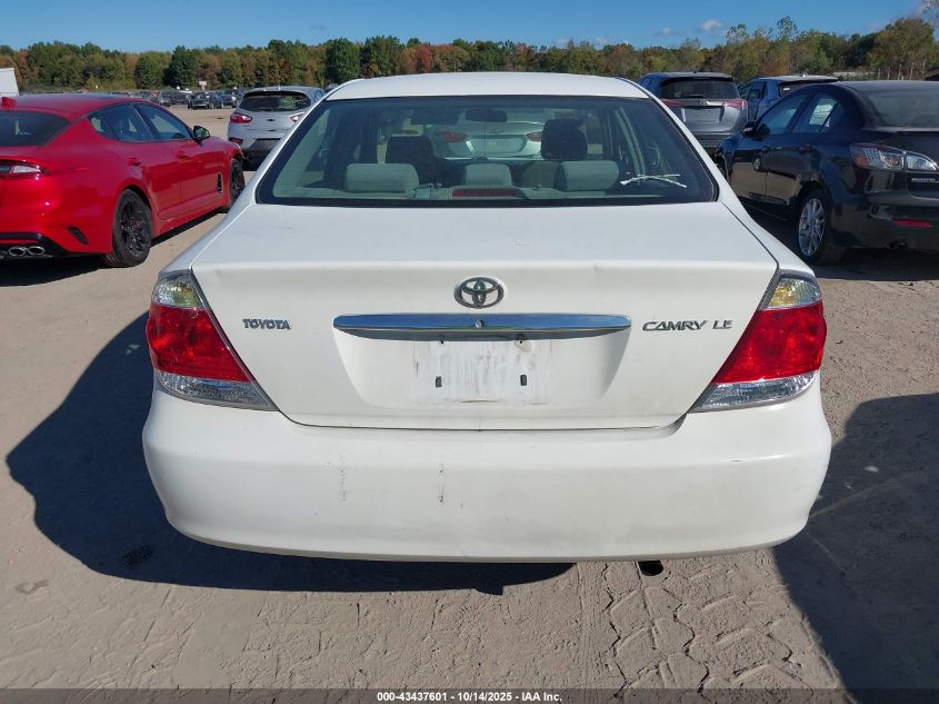 2005 Toyota Camry Le VIN: 4T1BE32K65U595880 Lot: 43437601