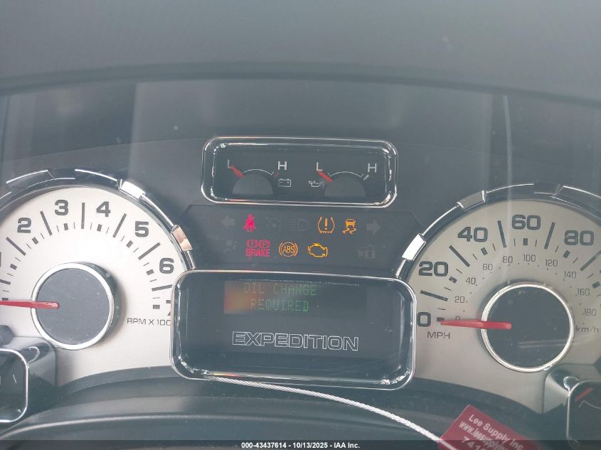 2011 Ford Expedition El Xlt VIN: 1FMJK1H5XBEF22592 Lot: 43437614