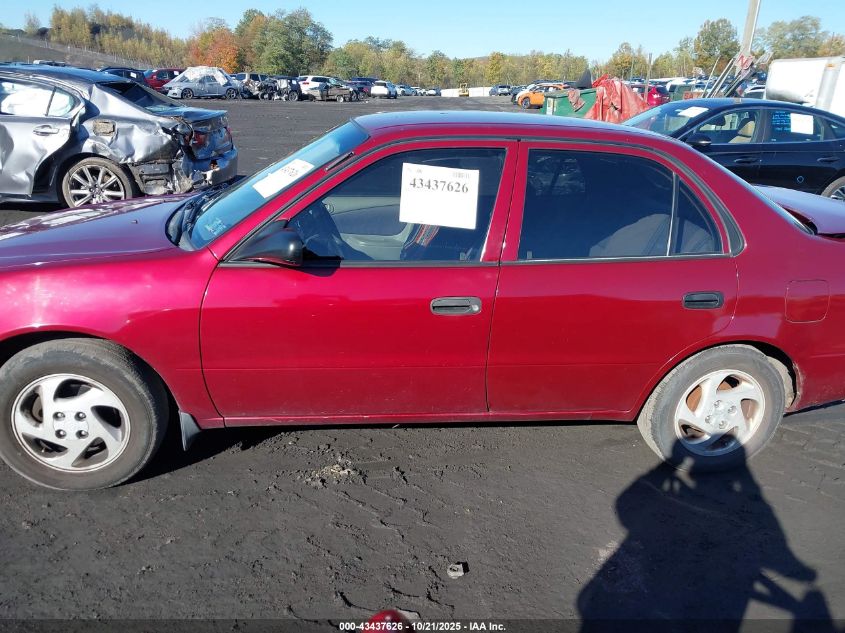 1999 Toyota Corolla Ve VIN: 2T1BR12E3XC255304 Lot: 43437626