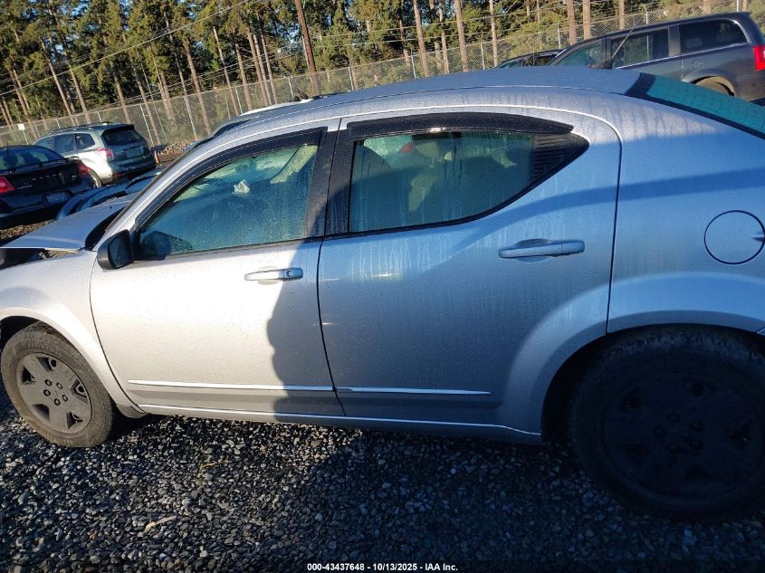 2008 Dodge Avenger Se VIN: 1B3LC46K08N175658 Lot: 43437648
