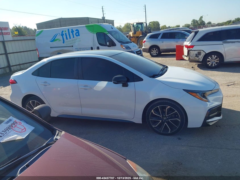 2021 Toyota Corolla Se VIN: JTDS4MCE8MJ078070 Lot: 43437707