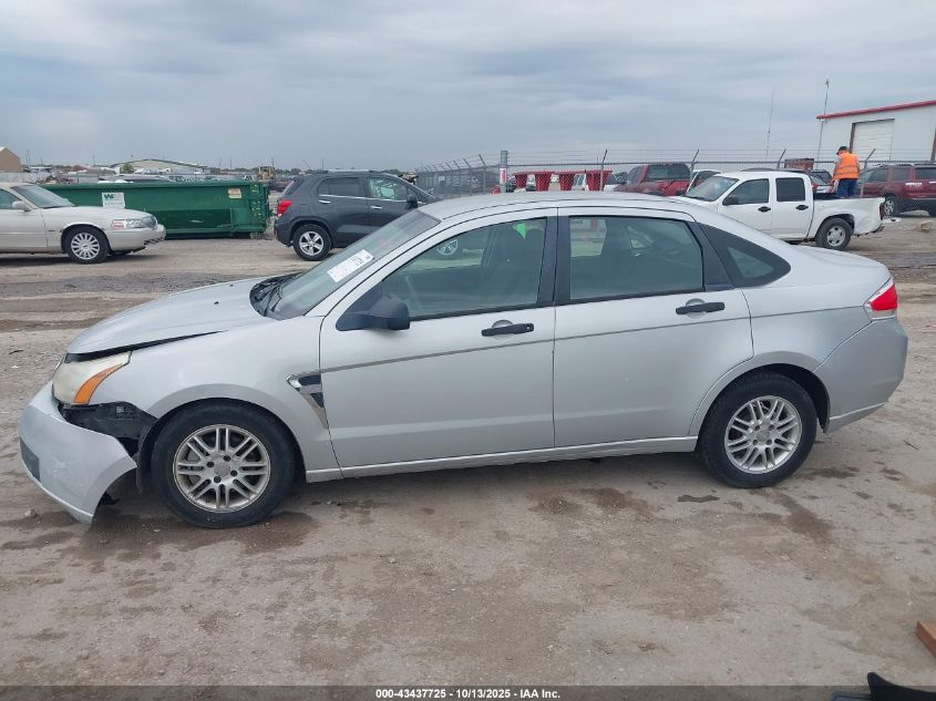 2008 Ford Focus Se/Ses VIN: 1FAHP35N28W151456 Lot: 43437725