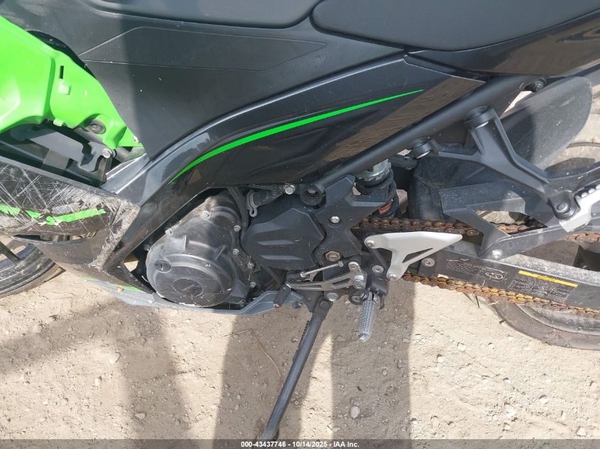 2019 Kawasaki Ex400 VIN: JKAEXKG10KDA30460 Lot: 43437746