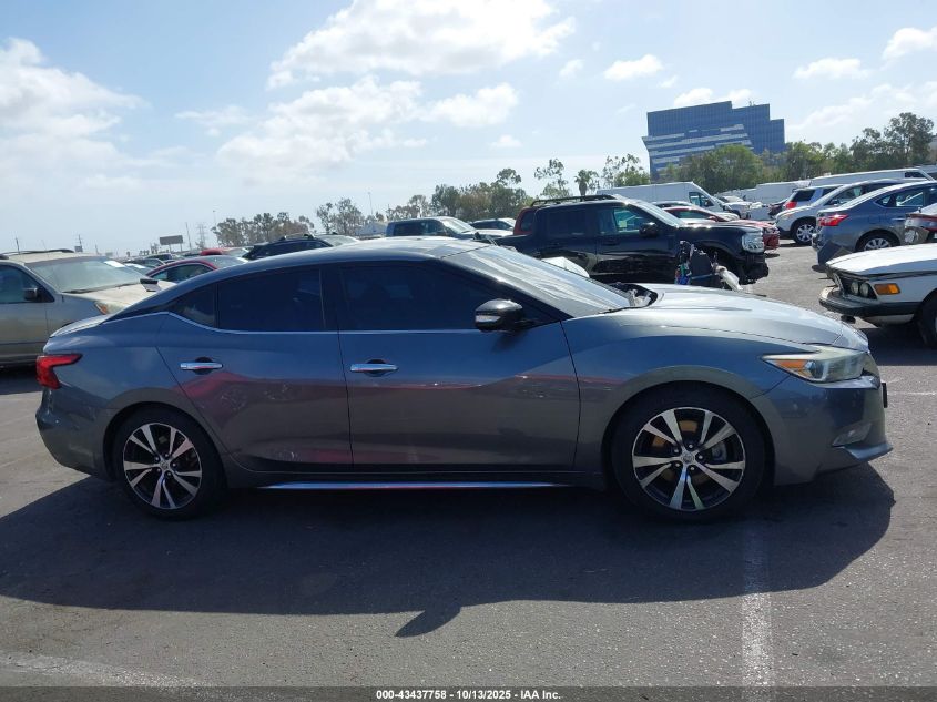 2016 Nissan Maxima 3.5 Sl VIN: 1N4AA6AP4GC903766 Lot: 43437758