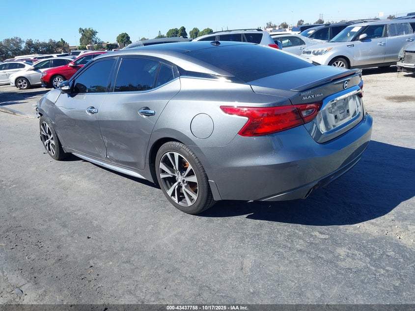 Vin: 1n4aa6ap4gc903766, lot: 43932602, nissan maxima 3.5 sl 20163