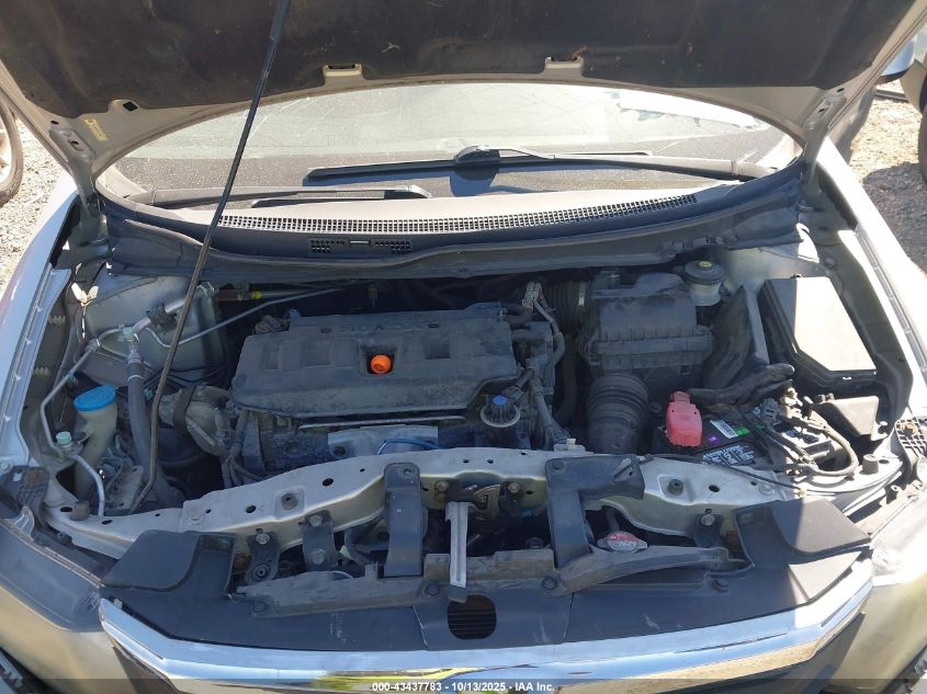 2012 Honda Civic Ex VIN: 19XFB2F84CE019739 Lot: 43437783