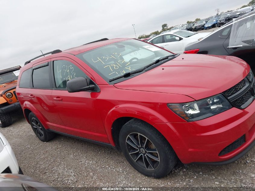 2018 Dodge Journey Se VIN: 3C4PDCAB7JT506224 Lot: 43437813