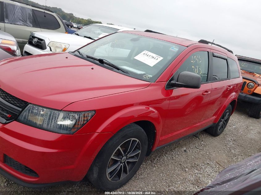 2018 Dodge Journey Se VIN: 3C4PDCAB7JT506224 Lot: 43437813