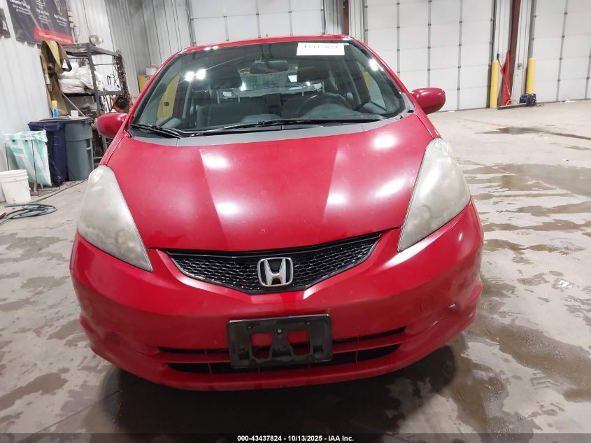 2013 Honda Fit VIN: JHMGE8H3XDC076986 Lot: 43437824