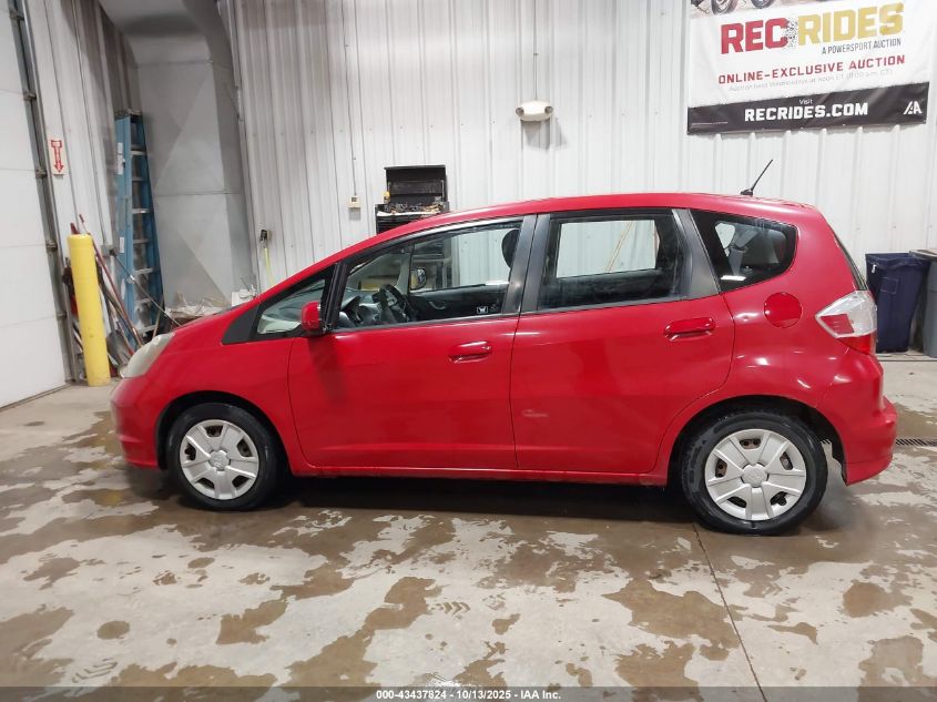 2013 Honda Fit VIN: JHMGE8H3XDC076986 Lot: 43437824
