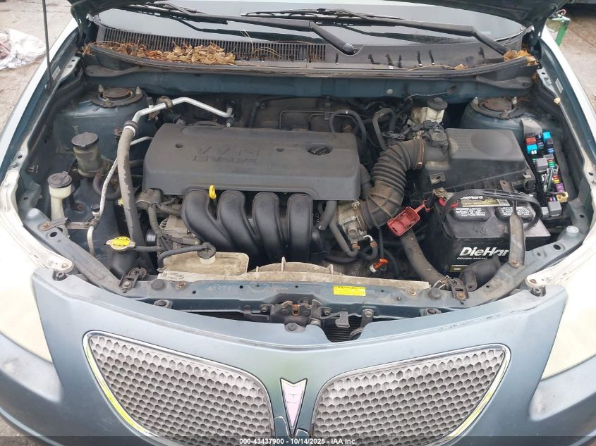 2006 Pontiac Vibe VIN: 5Y2SL65856Z446036 Lot: 43437900