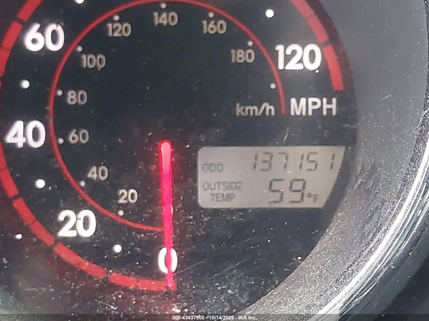 2006 Pontiac Vibe VIN: 5Y2SL65856Z446036 Lot: 43437900