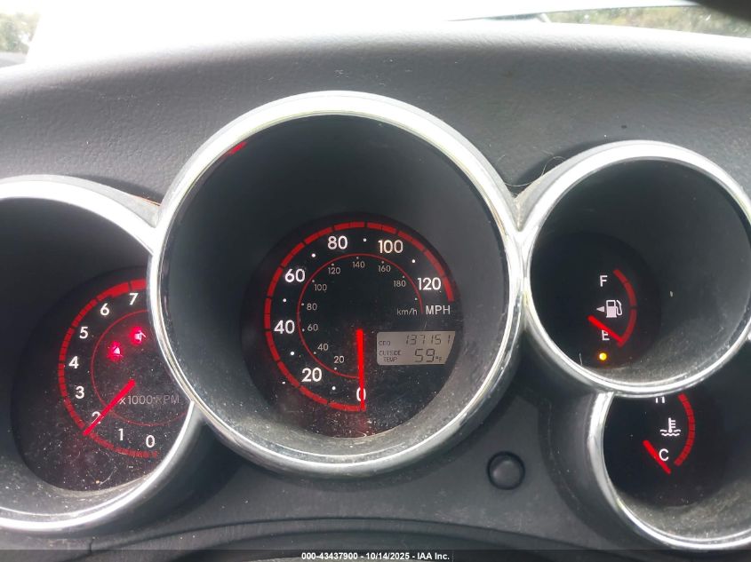 2006 Pontiac Vibe VIN: 5Y2SL65856Z446036 Lot: 43437900