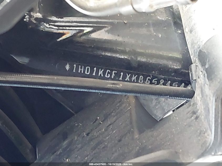 2019 Harley-Davidson Fltru VIN: 1HD1KGF1XKB658454 Lot: 43437905