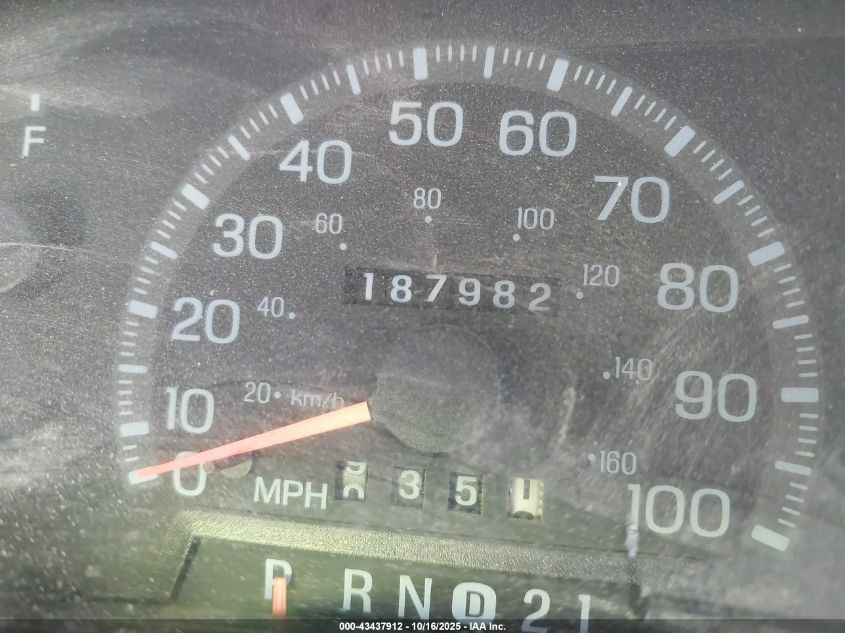 1997 Ford Expedition Eddie Bauer/Xlt VIN: 1FMEU18W6VLB56280 Lot: 43437912