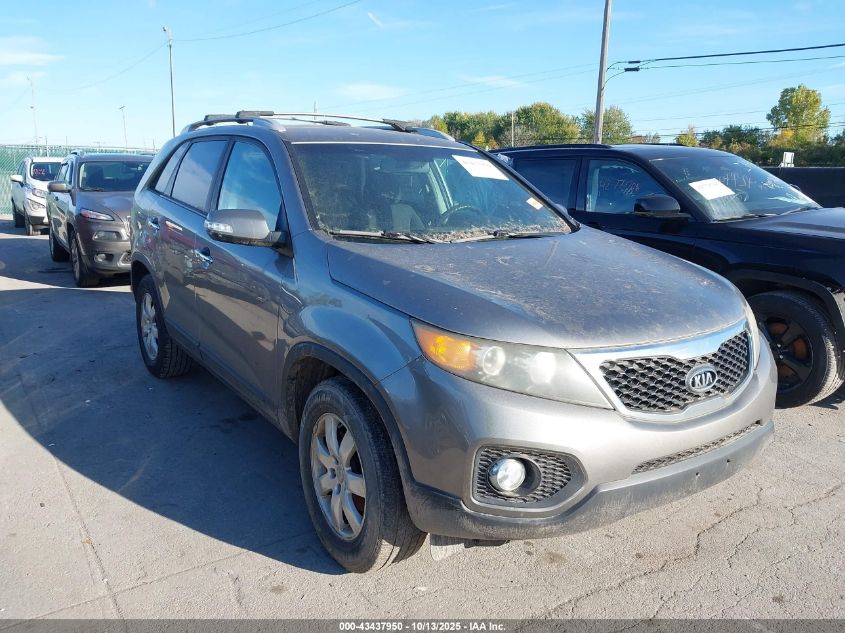2011 Kia Sorento Lx VIN: 5XYKT4A12BG165172 Lot: 43437950