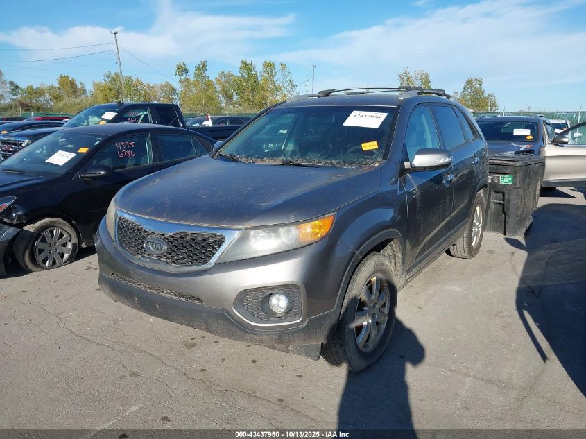 2011 Kia Sorento Lx VIN: 5XYKT4A12BG165172 Lot: 43437950