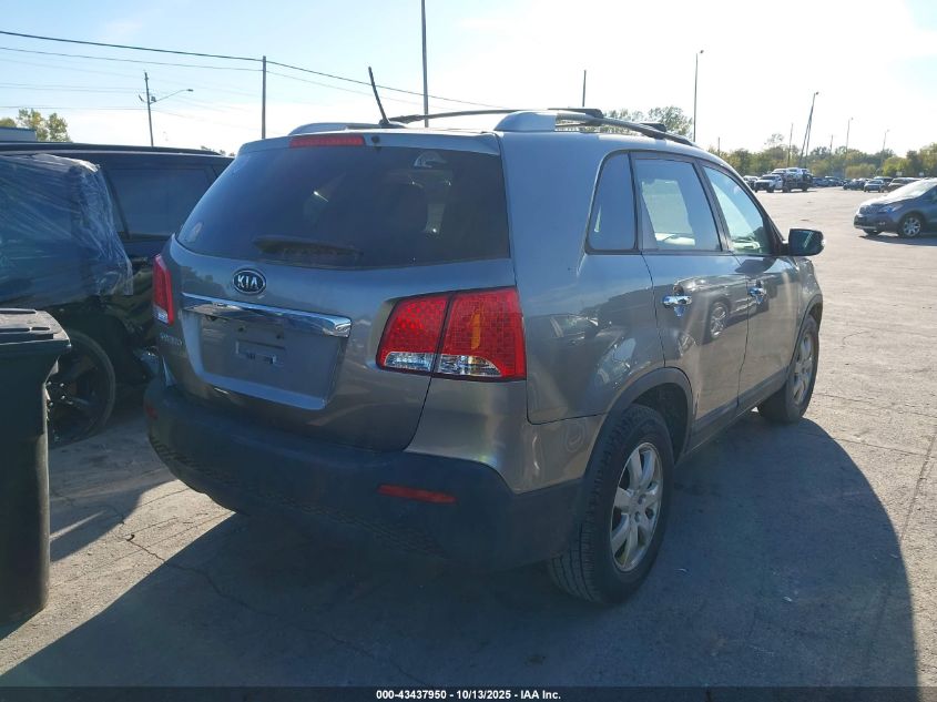 2011 Kia Sorento Lx VIN: 5XYKT4A12BG165172 Lot: 43437950