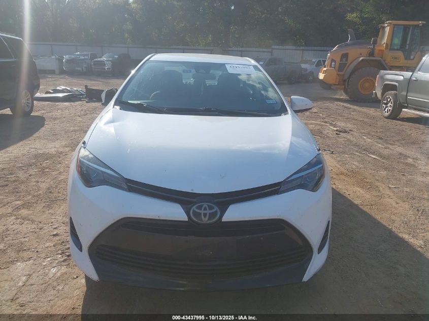 2018 Toyota Corolla Le VIN: 5YFBURHEXJP851683 Lot: 43437995