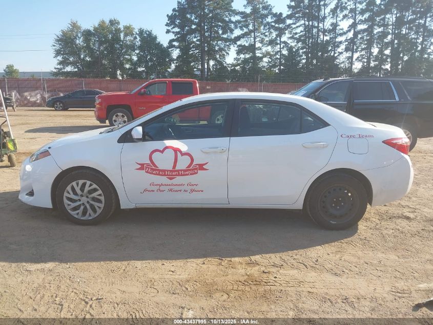 2018 Toyota Corolla Le VIN: 5YFBURHEXJP851683 Lot: 43437995