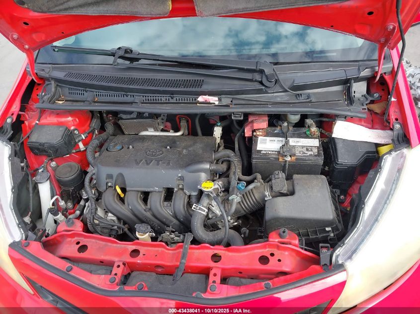 2012 Toyota Yaris Le VIN: JTDKTUD39CD501896 Lot: 43438041