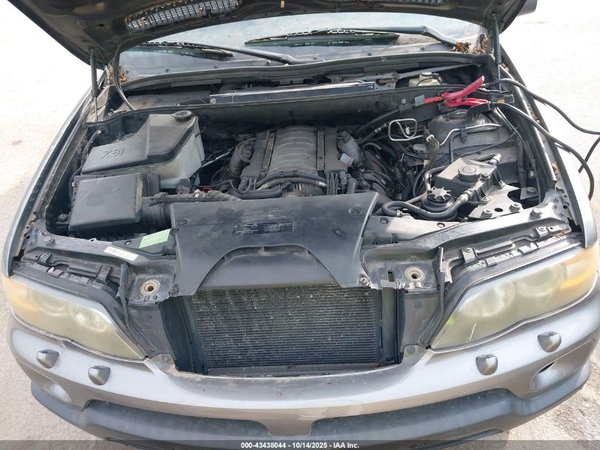 2005 BMW X5 4.4I VIN: 5UXFB53525LV12775 Lot: 43438044