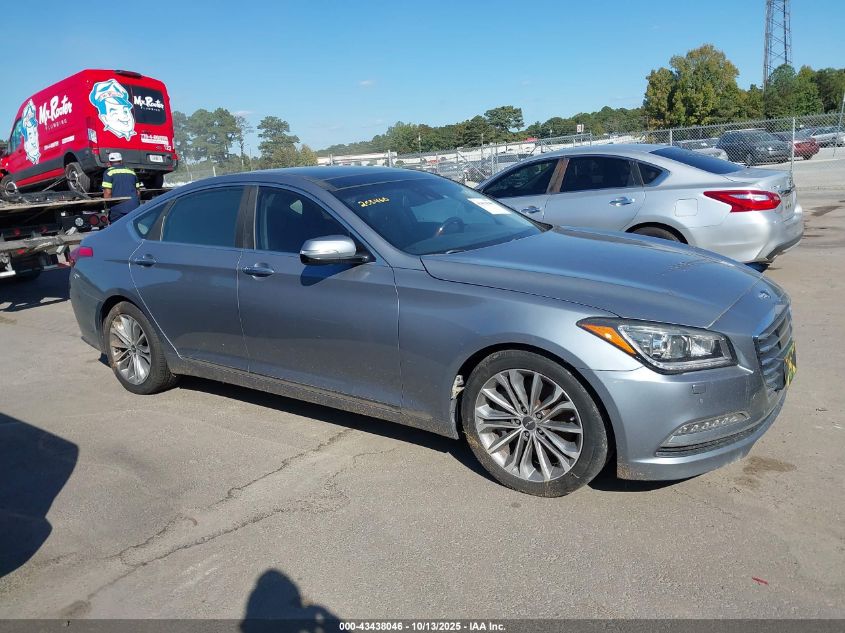 2017 Genesis G80 3.8 VIN: KMHGN4JEXHU191914 Lot: 43438046