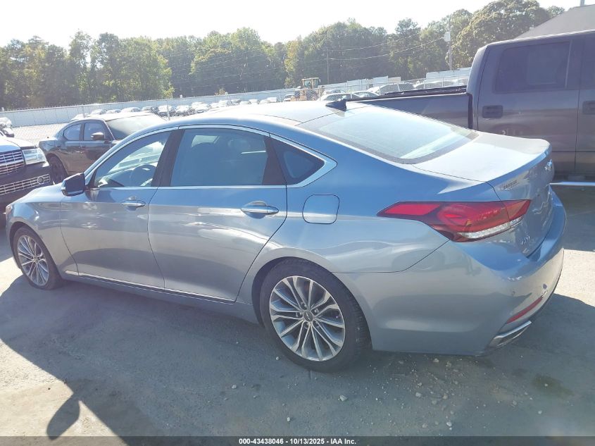 2017 Genesis G80 3.8 VIN: KMHGN4JEXHU191914 Lot: 43438046