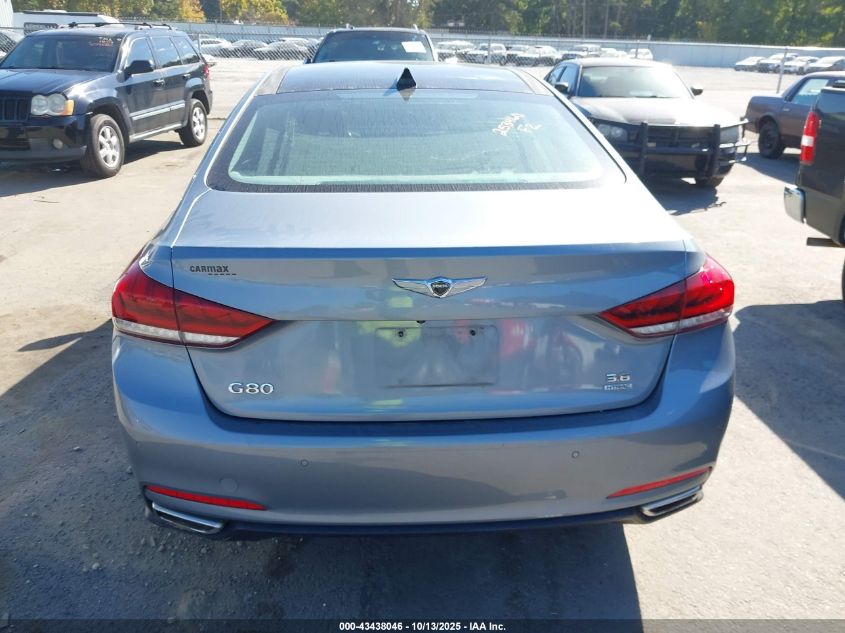 2017 Genesis G80 3.8 VIN: KMHGN4JEXHU191914 Lot: 43438046