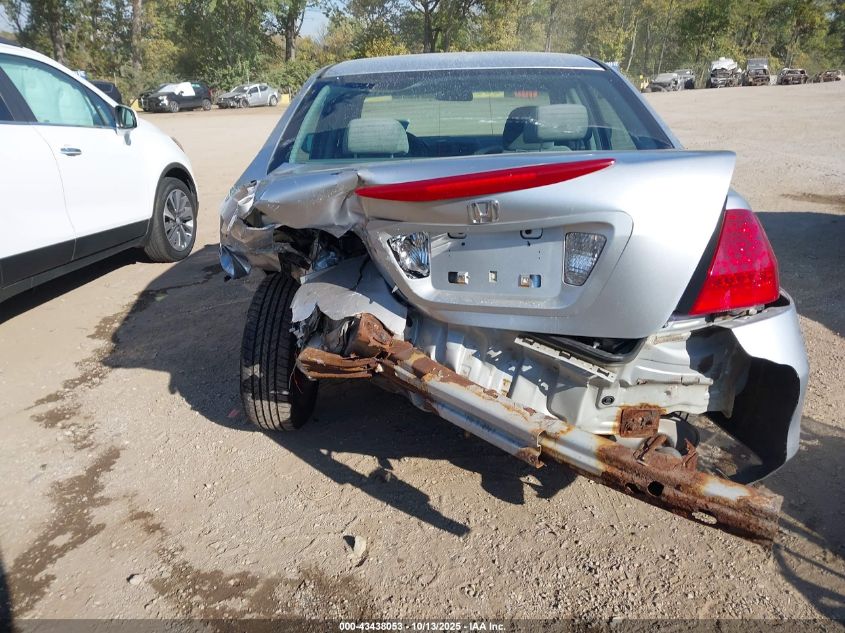 2006 Honda Accord 2.4 Ex VIN: 1HGCM56776A153434 Lot: 43438053