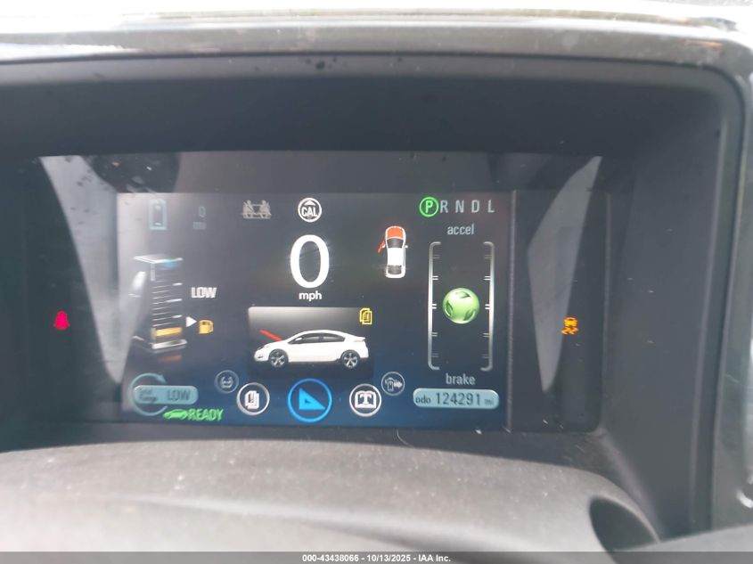 2013 Chevrolet Volt VIN: 1G1RD6E40DU101816 Lot: 43438066